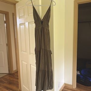 Aya Sacred-wear organic cotton Earth Goddess soft Maxi Dress, xsmall-small